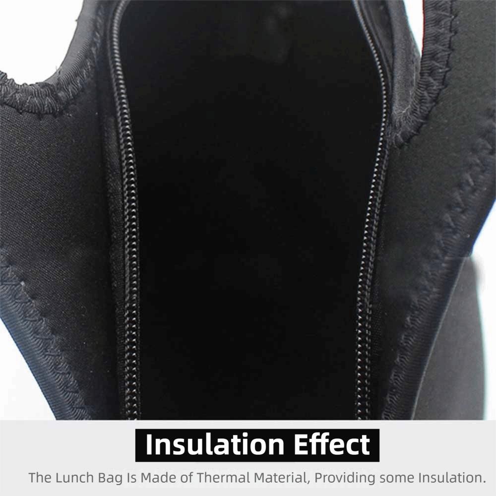 Leakproof Insulated Dinner Bags Reusable Travel Lunch Bag Foldable Insulated Lunch Bag  Camping