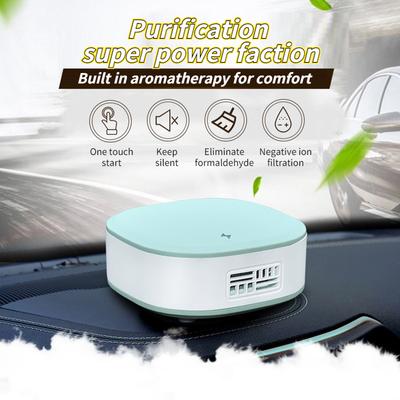 Negative Ion Air Purifier Deodorant Sterilization Aroma Diffuser In Addition To Formaldehyde Desktop Purifier Car Home Dual-use