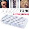 5/10 Pcs Fashio Standard Length Beauty Needle 1/3/5/7/9/11 RL Sterile Needles Stainless Steel  Needles