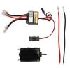 540 Brush Motor with 320A ESC Waterproof High Performance RC Electric Motor for Axial Scx10 90046