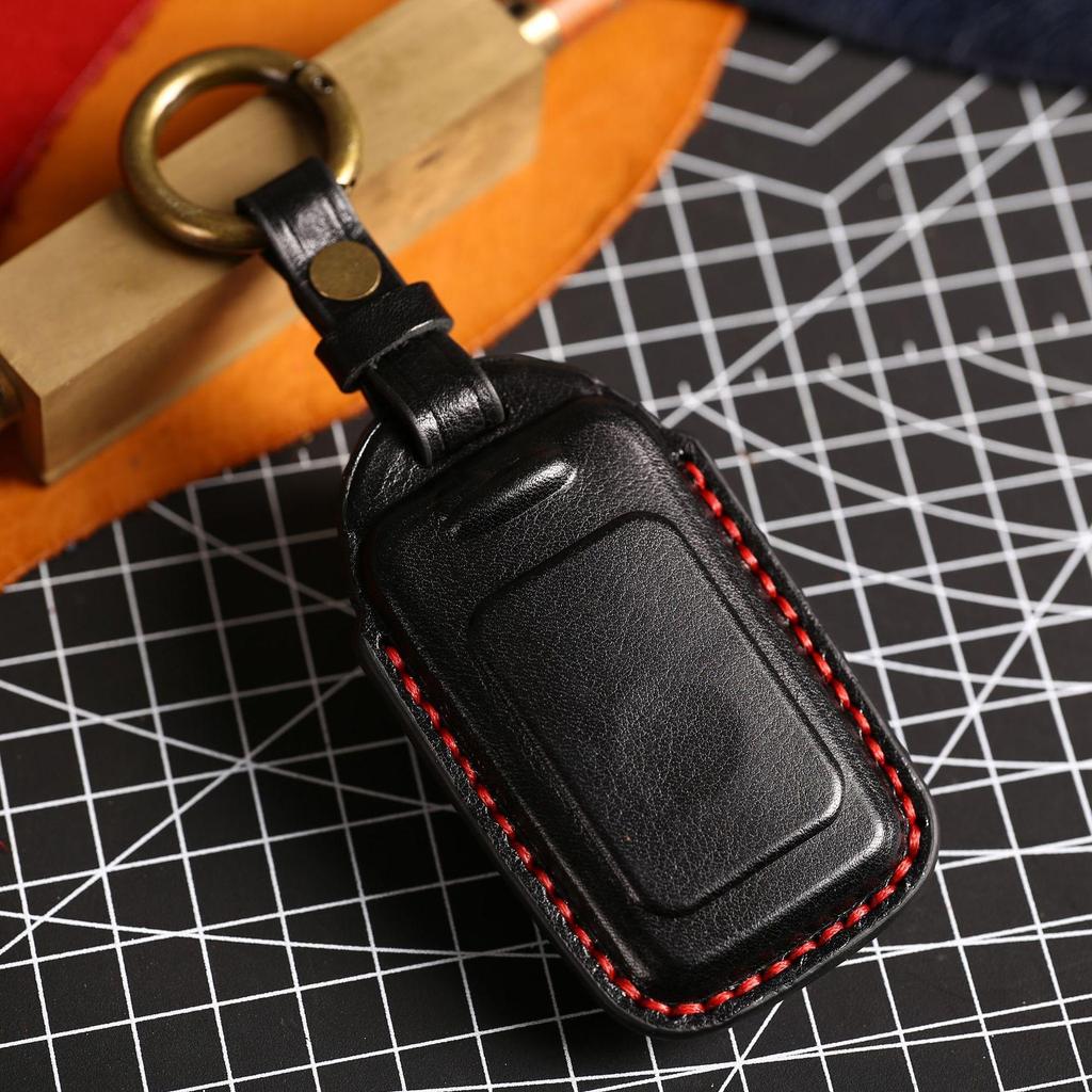 HALLMO Luxus-Autoschlüsseletui aus Leder für VOLVO All inclusive