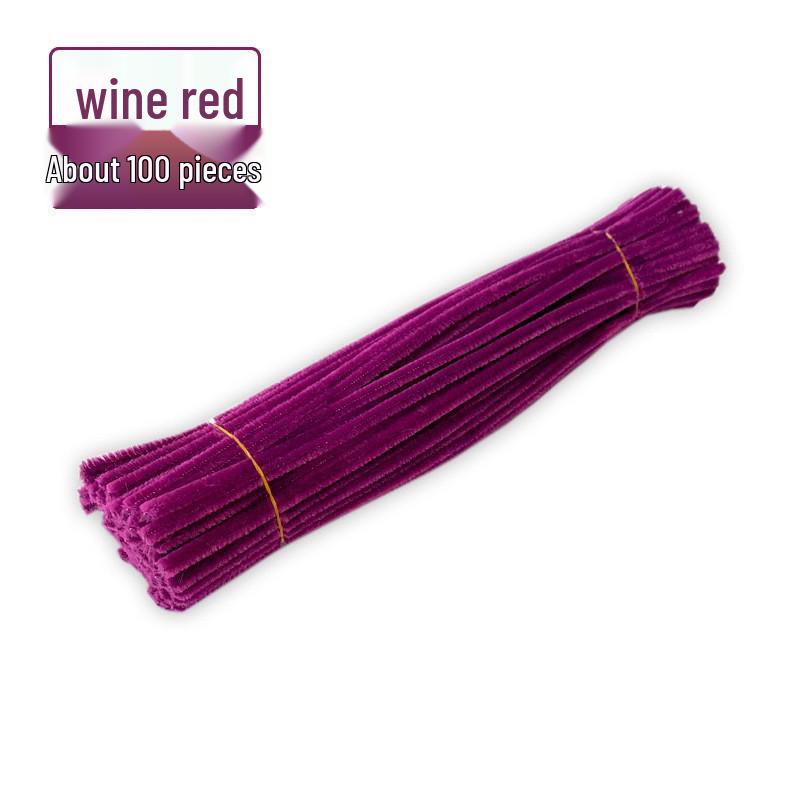 Colorful Chenille Pipe Cleaners for Kids' Craft & Educational Toys