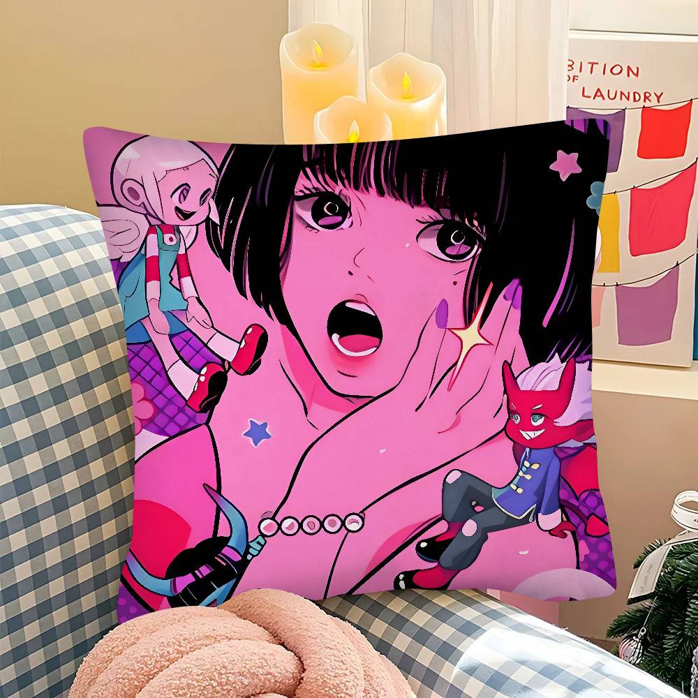 Oosaki Nana Anime Pillow Case Square Pillow Bedroom Sofa Leisure Comfort Cushion Car Living Room Home Decoration