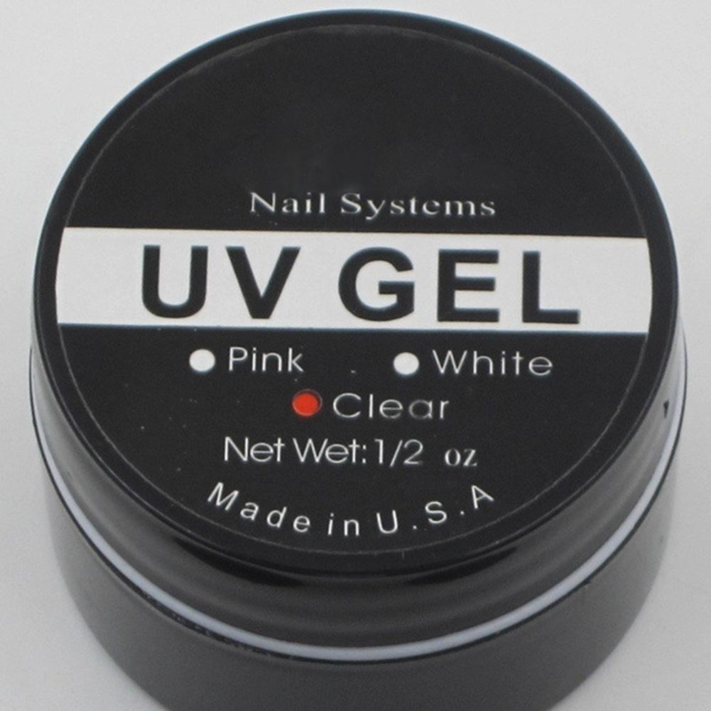 1pc Nagelverlängerung Gel Nail Art Builder UV Gel Tipps Kleber Maniküre zu 3 Farbe