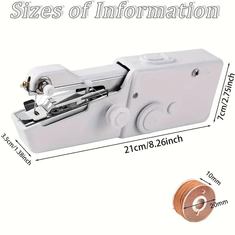 1pc Handheld Sewing Machine Mini Sewing Machine, Portable Sewing Machine Quick Handheld Sewing Tool