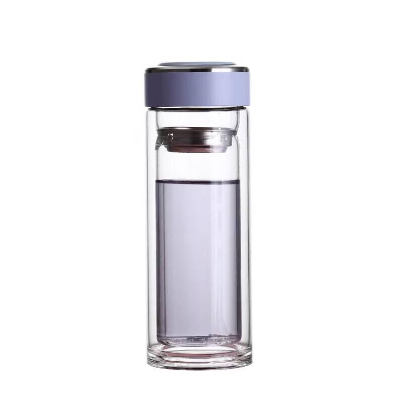 Chuxiaojie 300ML Double Wall Glass Mug