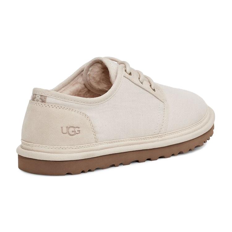 UGG Neumel Suede Casual Shoes Men's Ecru 1129070-WHTC
