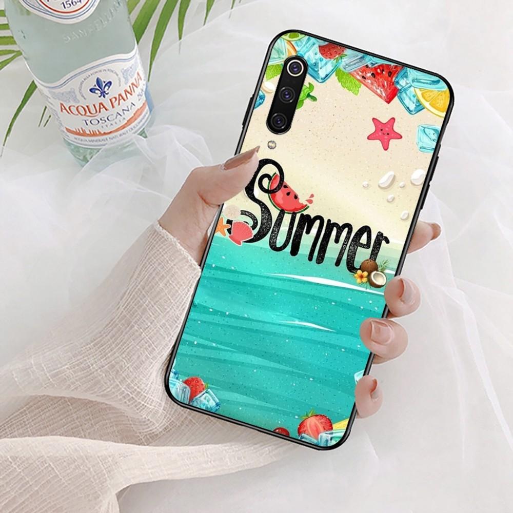Summer Cartoon Watermelon Phone Case For Xiaomi Mi 5X 8 9 10 11 12 Lite Pro 10T PocoX3pro PocoM3 Note 10 Pro Lite