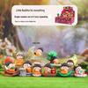 Hot Selling Cat Travel Diary: Blind Box Fashion Resin Figurine - Hand-Painted Cute Cat Desktop Ornament