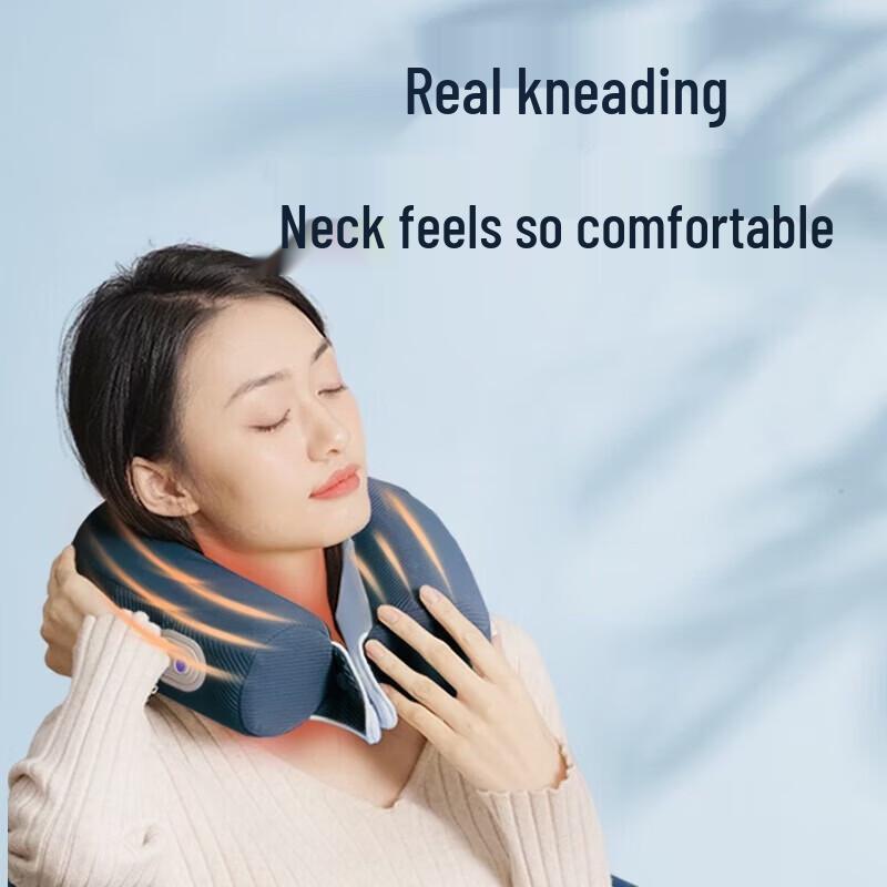 HEZHENG Portable U-Shaped Neck Massager CN plug (adapter included)