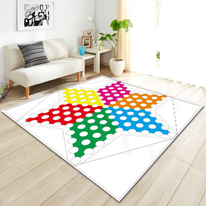 Flying Chess Board Game Living Room Carpet Bedroom Floor Mat