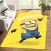 Stylish Minions Design Non-Skid Area Rug Living Room Bedroom Soft Carpet Children Play Mat Home Decor Gift