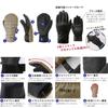 PONTAPES Snowboard Gloves for Men and 8 Made In Sizes Water Resistant To XL Snow Snow Snowboarding Skiing Gloves Women, Colors, Film-Insulated, Japan,