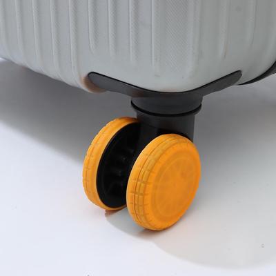 Luggage Wheels Protector With Silent Sound Wheel Wear Wheels Cover Silicone Luggage Accessories Trolley Box Casters Cover
