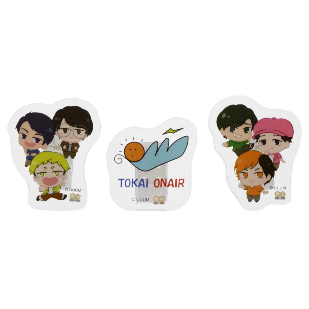 Sunstar Stationery UUUM Clip Set Tokai On Air S3620441