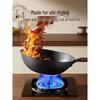 COOKER KING 28cm Rust-Resistant Titanium Wrought Iron Wok