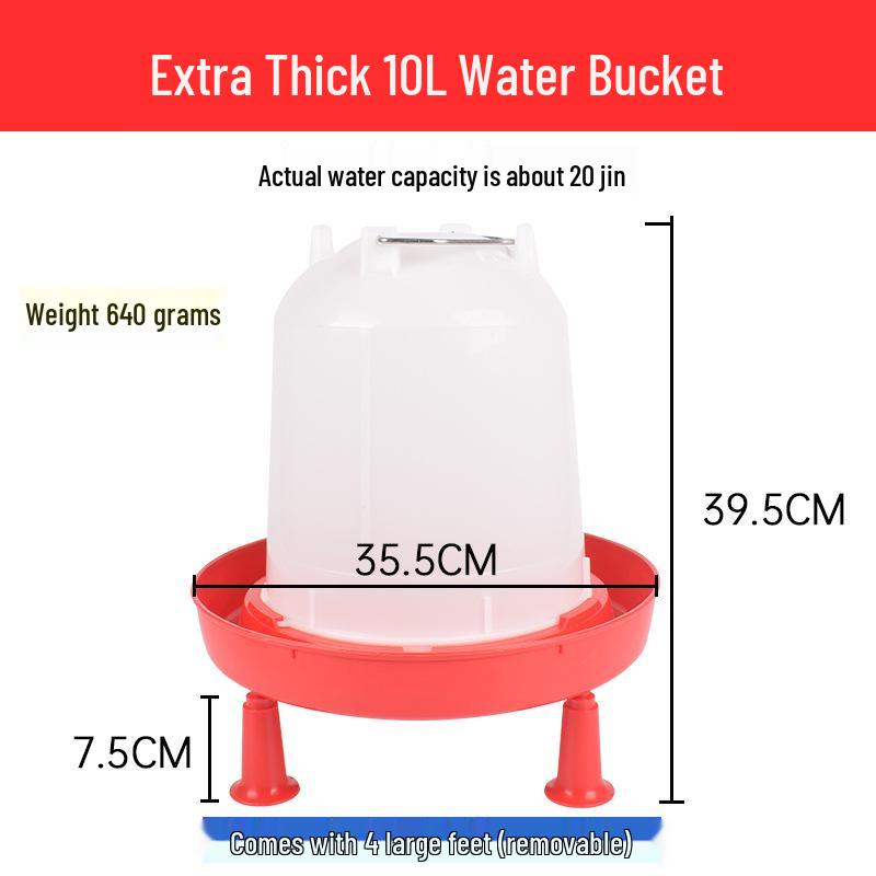 Automatic Chicken Water Dispenser Bucket for Poultry Farming