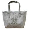 New York Yankees Classic Letter Embossed Adjustable Detachable Cotton Polyester Blend Sling Tote Mini Women Bags Gray 3ACRDM16N-50CGL