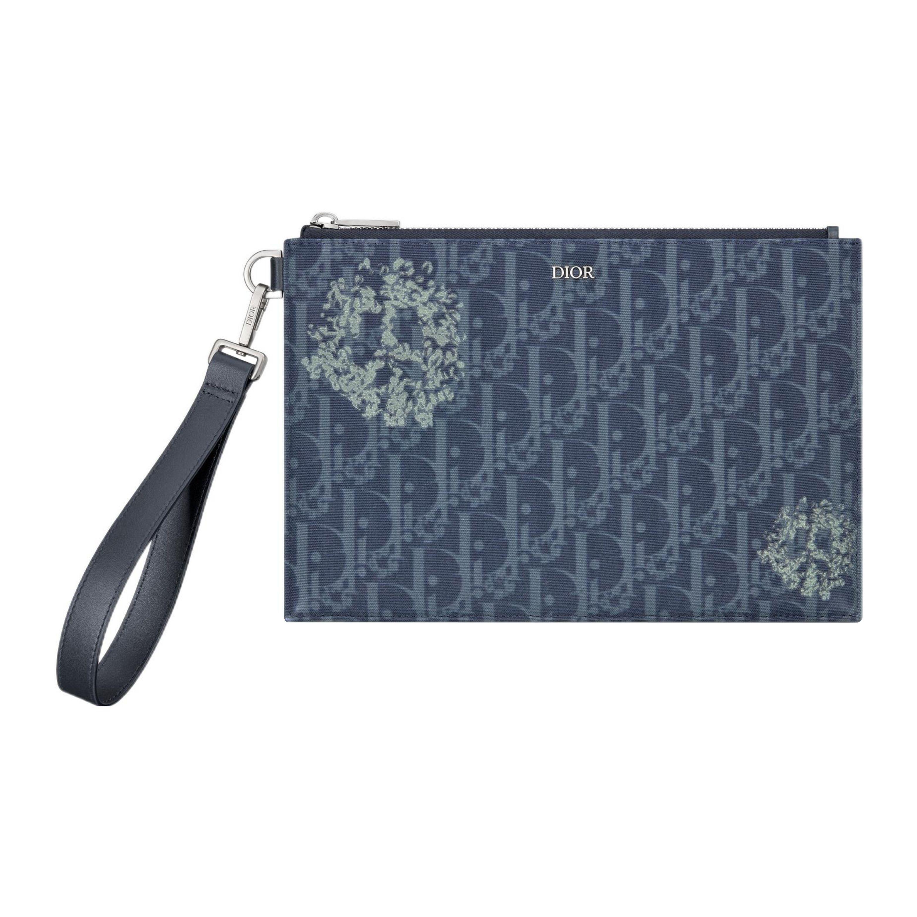 

Dior x Denim Tears A5 Pouch Blue Men Pouches 2ESCA338DDO-H560 Box(Basic Set+Box)