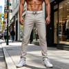 Men's Slim Fit Straight Leg Casual Pants for Everyday Wear
