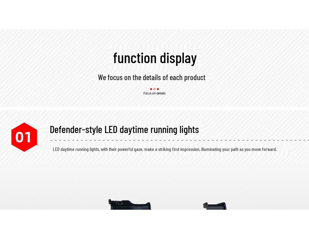 LED Projector Headlights for Land Cruiser LC70/LC76/LC78/LC79/FJ75