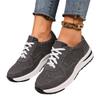 2025 New Fashionable Casual Women's Shoes Plus Size 36-43 Sport Shoes With Lace And Thick Sole Canva Women's Shoes Wholesale