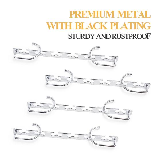 Věšák na kabáty Organizér do šatníku Otočný o 360 stupňů Design s 5 sloty Vysoká nosnost Úsporný úložný věšák