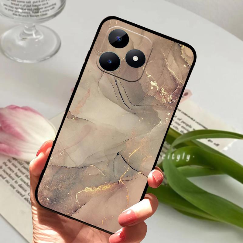 Für Realme Note 50 Hülle Stoßfest Weiches TPU Silikon Handyhülle Für Realme Note 50 Funda Note50 RMX3834 Capa Tiere Cartoon