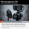 TASCAM (Tascam) Portacapture X8 32 bit float 192 kHz (Hi-Res) 8 Track Portable Recorder Podcast U...