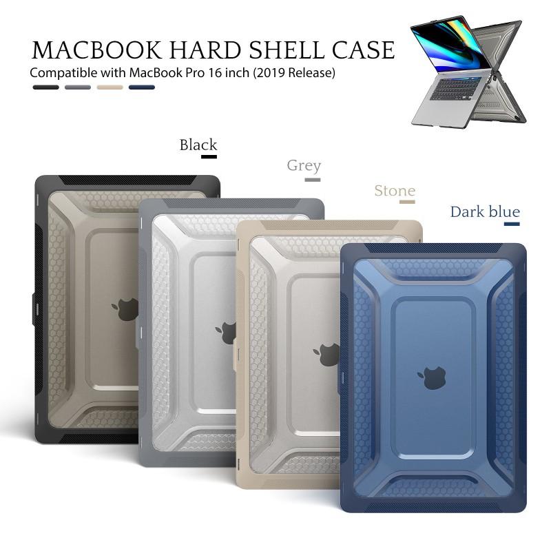 MacBook Pro 13-inch Air Protective Case With Stand Function Plastic Shell Cover M1/M2/M3 Models
