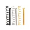 8Pcs Humbucker Pickup Screws Straight Springs Set Replacement Parts Pickup Mounting Ring Screws For Electric Guitar /Bass