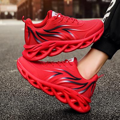 Moda Erkek Günlük Ayakkabılar moda nefes alabilen bağcıklı ayakkabılar kauçuk taban dış mekan günlük spor ayakkabıları Zapatillas Hombre Ayakkabı