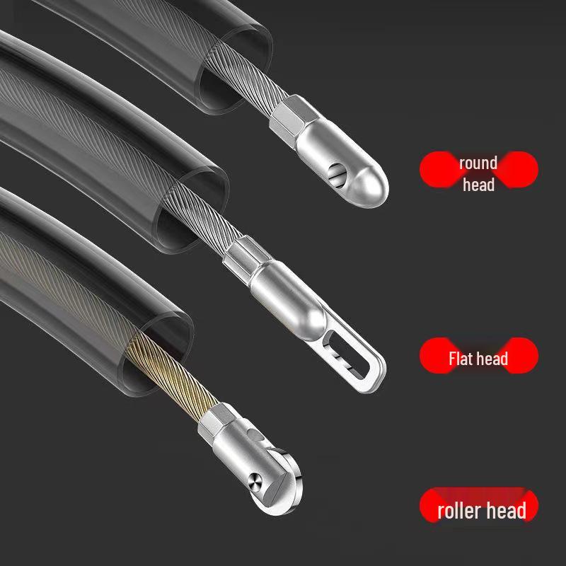 Electrician's Manual Guide: Cable Puller Tool for Threading/Wiring Steel Cables In Conduits