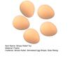 1/3/5Pcs Simulated Egg Stress Ball with Mesh Bag Slow Rebound Egg Squeeze Fidget Toy Anxiety Relief Soft Stress Ball Pinch Sensory Toy