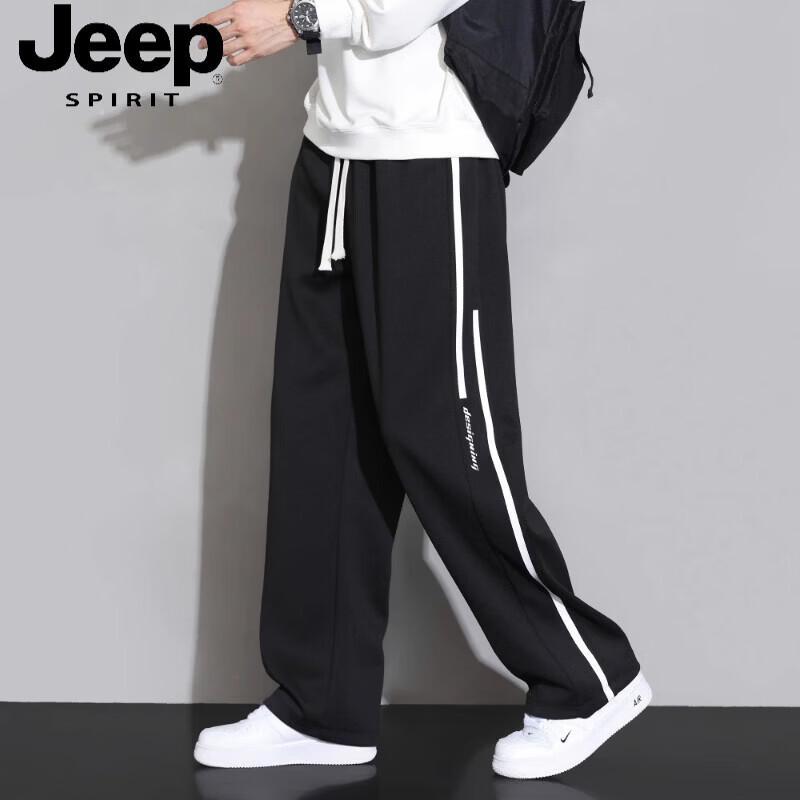 JEEP SPIRIT Men's Straight Leg Casual Sweatpants