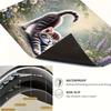 1Pcs Rubber Drying Mat With Kitten Print For Coffee Shop Restaurant Kitchen Carpet Tableware Durable Diatom Mud Table Mat Pet Mat Coffeeware