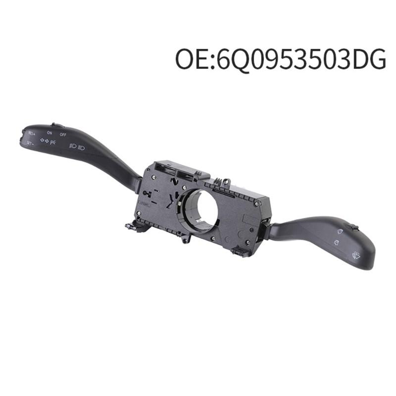 For VW Accessories Steering Column Turn Signal Wiper Switch Multifunctional 6Q0953503DG 6Q0953513AK чёрный