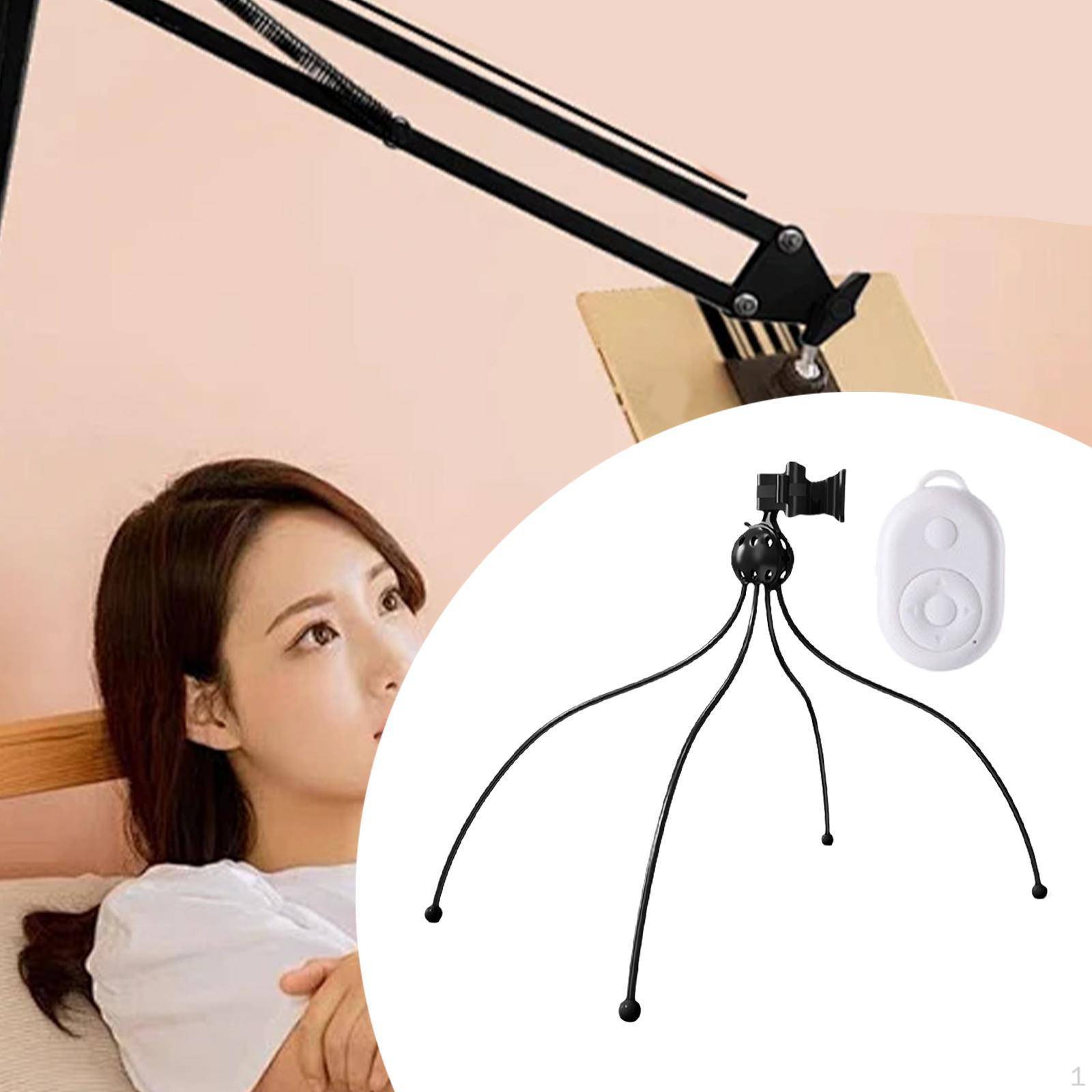 

Держатель телефона для прикроватной подставки, гибкий портативный настольный телефон, подарок Black with Distant Control