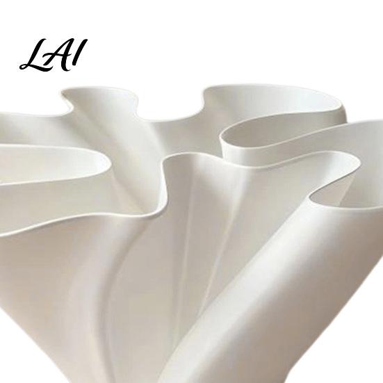Decoratieve Tuinornamenten voor Balkon Gedraaide Bloemenvaas 3D Geprinte Onregelmatige Vazen Tafeldecoratie Stijlvolle Kamerdecoratie Slaapkamer Moderne Vaas