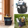 Picnic Basket Collapsible Organizer Bag with Exterior Pocket EVA Handle Splashproof Basket Large Capacity Storage Basket