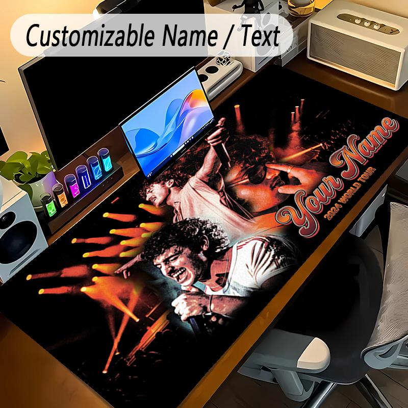 Large Mouse PadBenson Boone Custom Name Text Personalized Desk Mat Non Slip Gaming Pad
