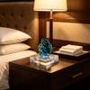 Acrylic Display Stand for Jewelry and Crystal Pieces, Clear Polished Countertop Pedestal for Vanities, Shops and Shelves