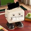 Cute Cartoon Tissue Box Large Capacity Napkin Storage Box Napkin Holder  Living Room
