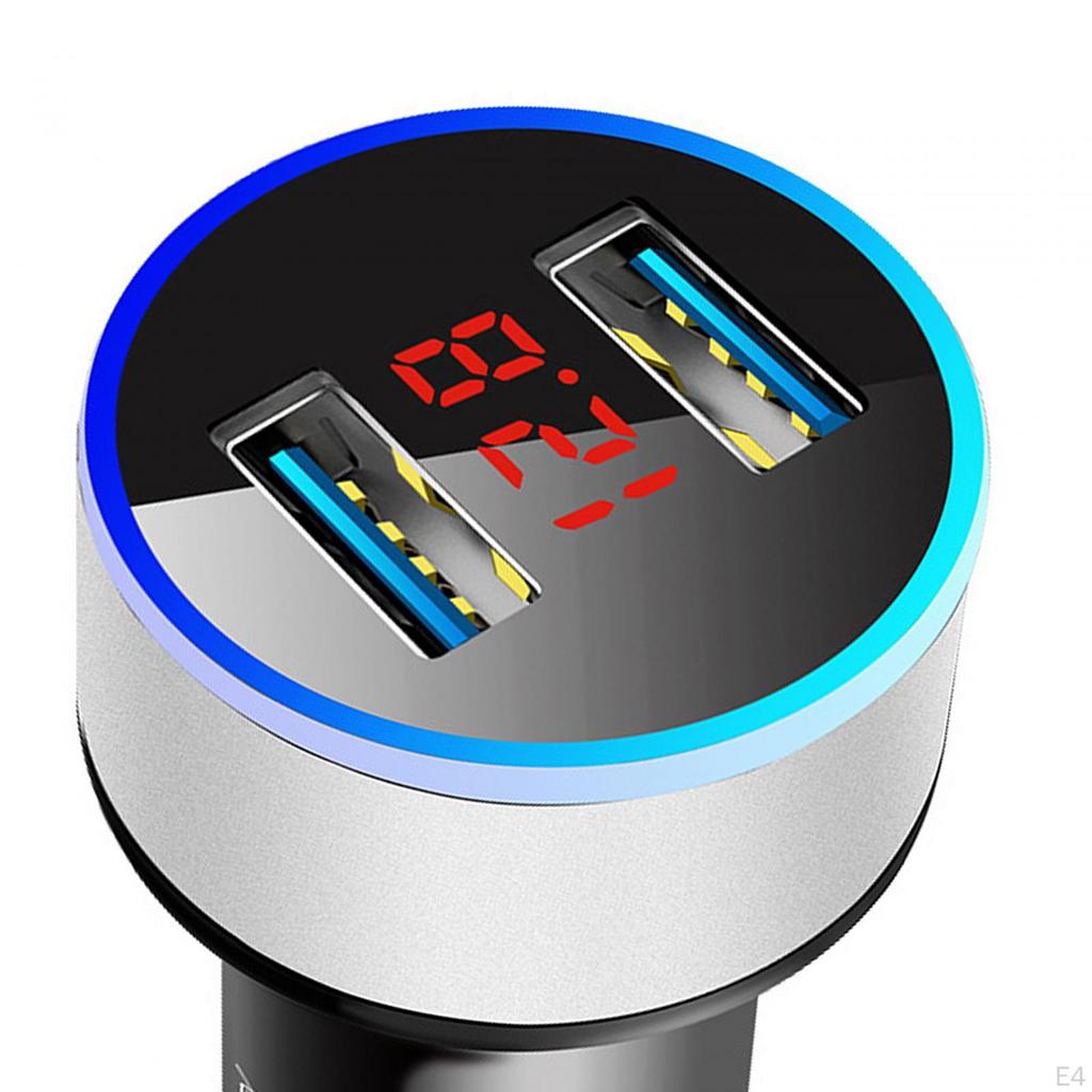 Car Charger Adapter Automotive Accessories Fast Charging for Phones MP3
