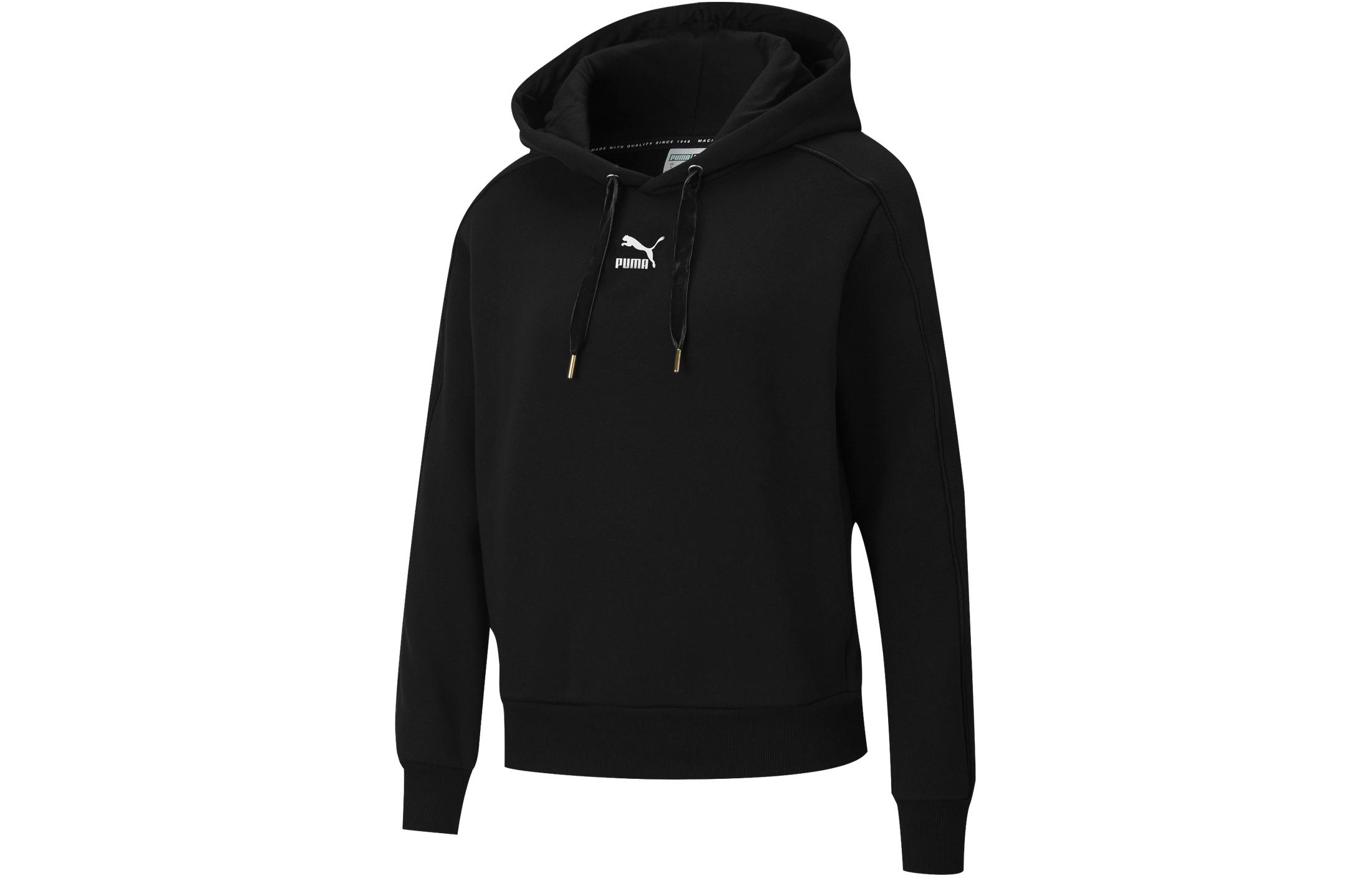 PUMA Sports Life Collection Sweatshirt Women s Black 530378-01 L