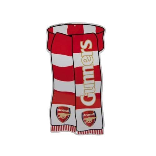 Arsenal FC Officiell Fotboll Visa Dina Färger Fönsterskylt
