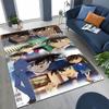 Retro Anime Detective Conan Cartoon Rug for Bedroom Living Room Sofa Home Doormat Decor,Kids Play Non-slip Floor Mat Gift