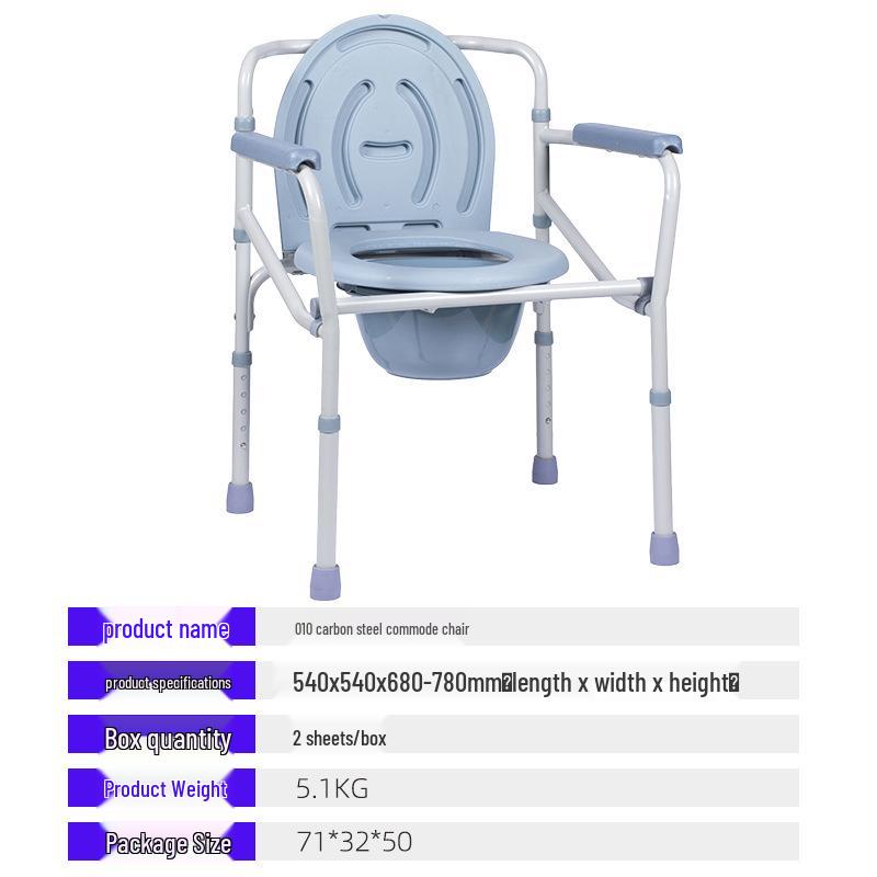 Scaun WC Pliabil de Interior pentru Vârstnici și Femei Însărcinate cu Scaun pentru Genuflexiuni