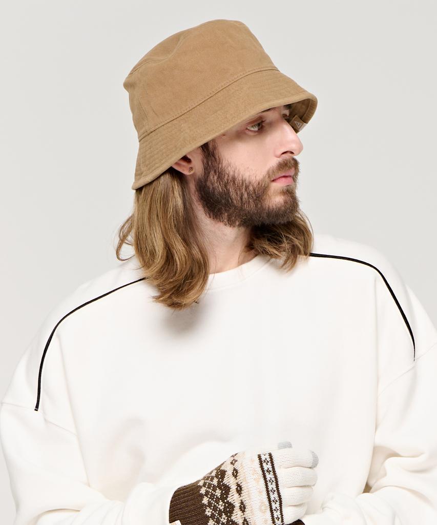Chapeau seau profond lavé Cb CARGOBROS (Beige)