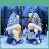 Christmas Couples Gnome Resin Figurine Set Home Decor Gift For Holiday Celebrations